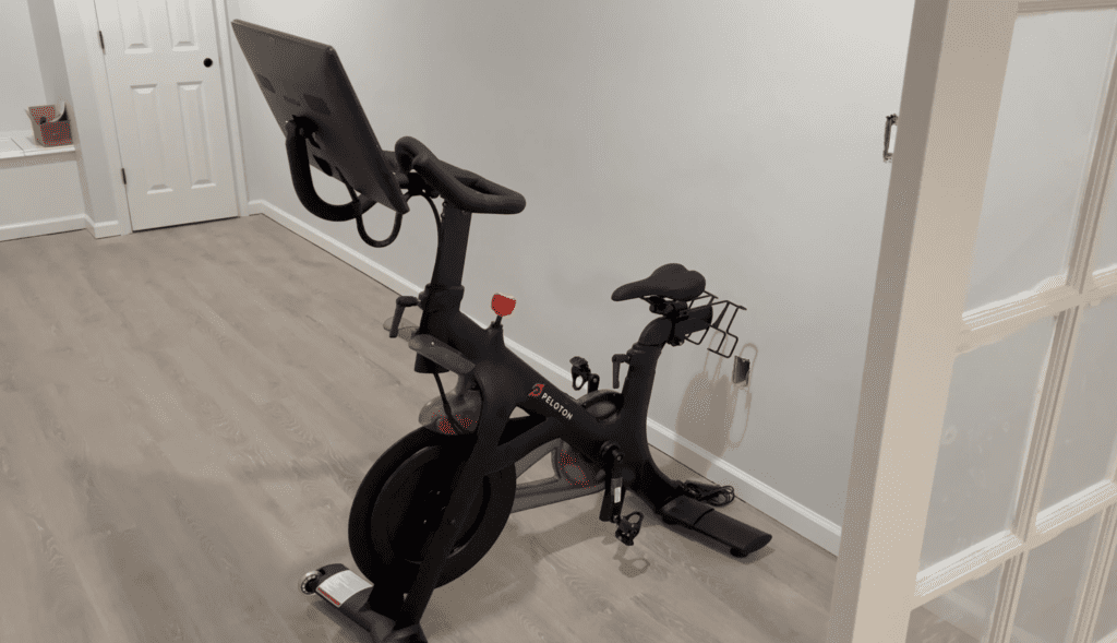 Peloton that I purchased from Amazon in my home gym. 